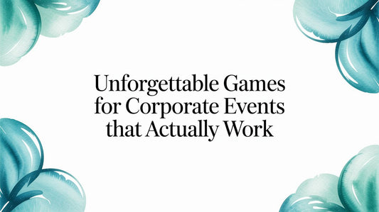 Unforgettable Games for Corporate Events That Actually Work