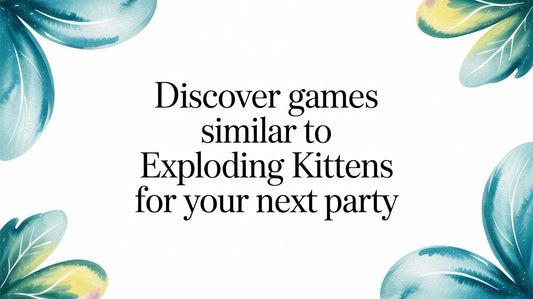 Discover games similar to exploding kittens for your next party