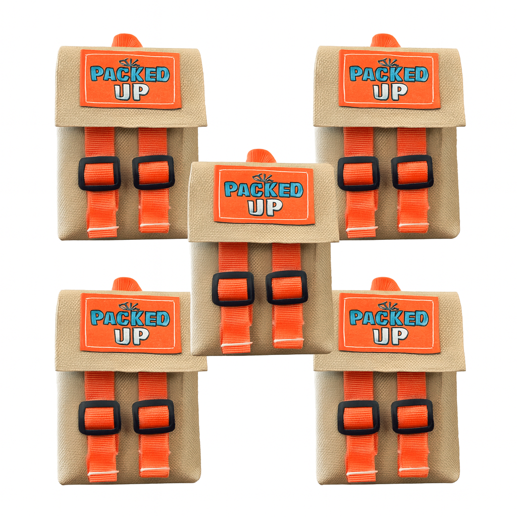 Stocking Stuffer Bundle: 5 Copies of Packed Up!