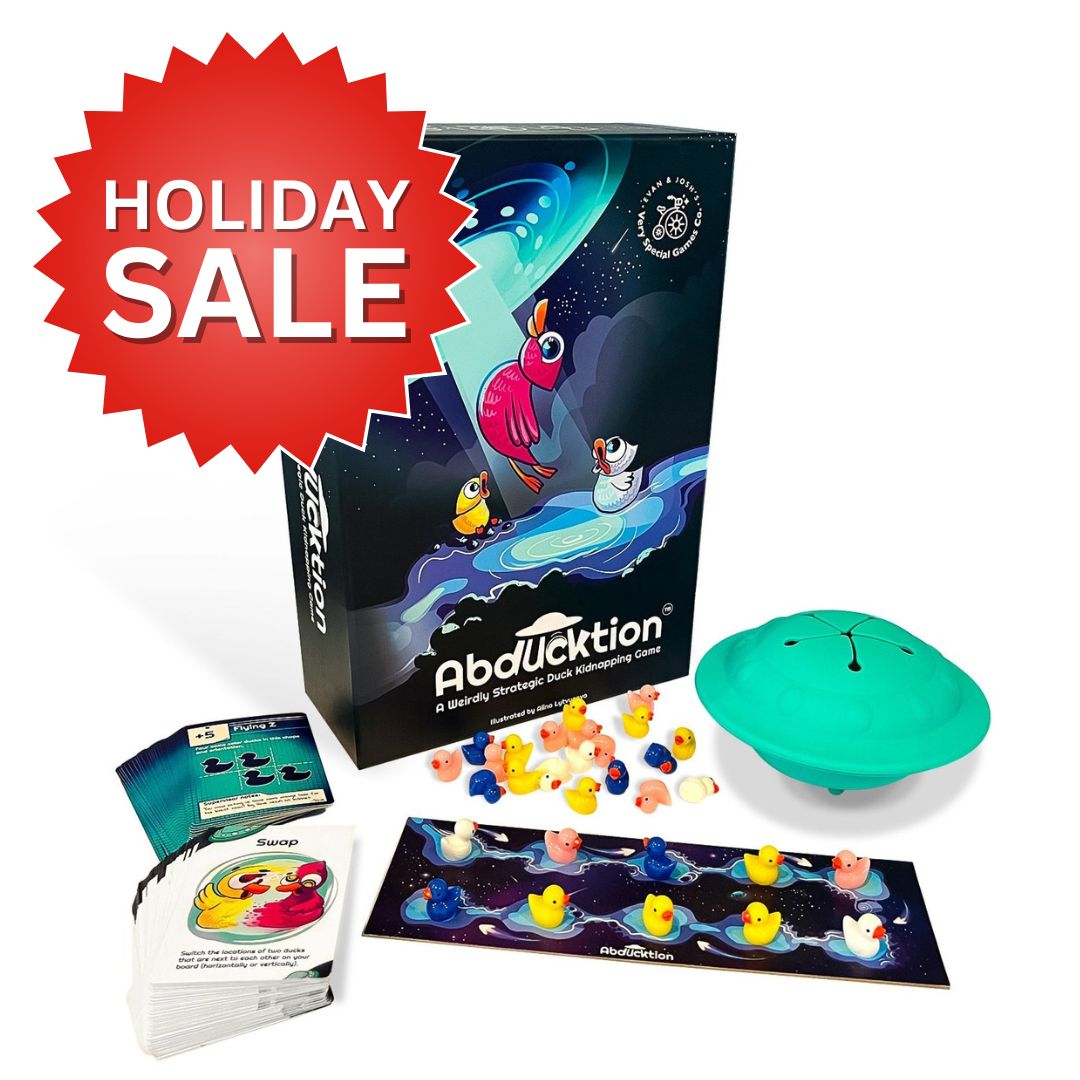 Abducktion: A Weirdly Strategic Game of Duck Kidnapping